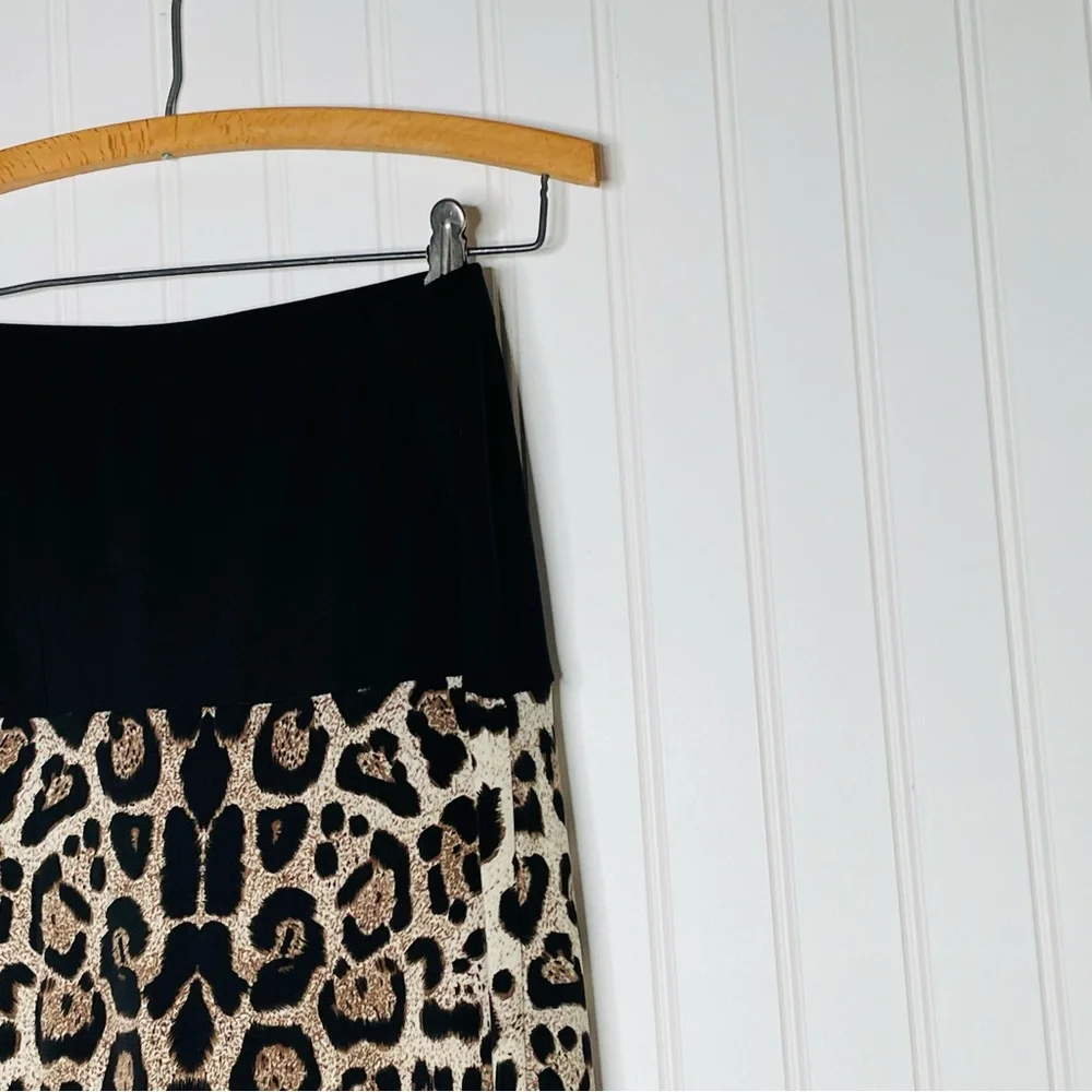 Roz&Ali Leopard Animal Print Maxi Skirt - Picture 4 of 7